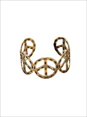 Chunky Cuff Bracelet Wide Open Bangle Butterfly Star Leaf Women Jewelry